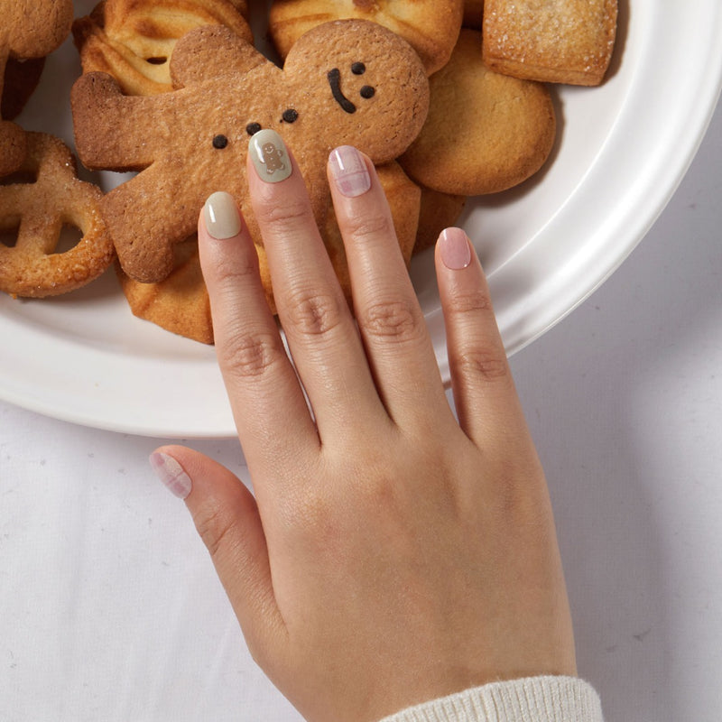 [SANTA IS COMING] GLAZE GEL NAIL – COOKIE