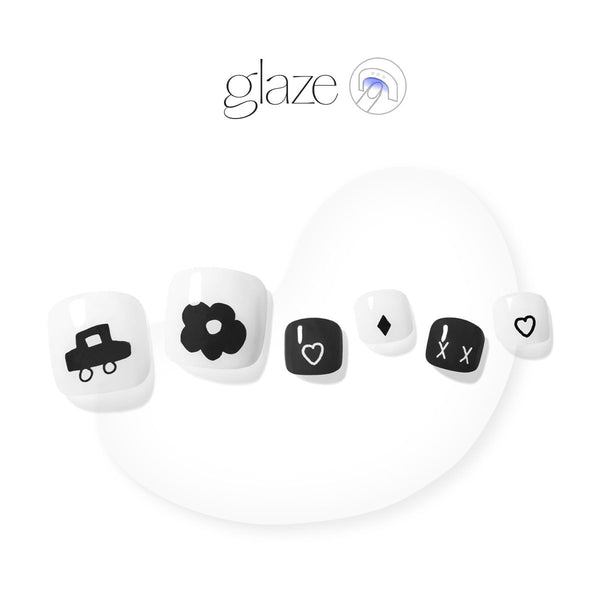 [INAPSQUARE COLLECTION] GLAZE GEL PEDI – DAY DAY PEDI