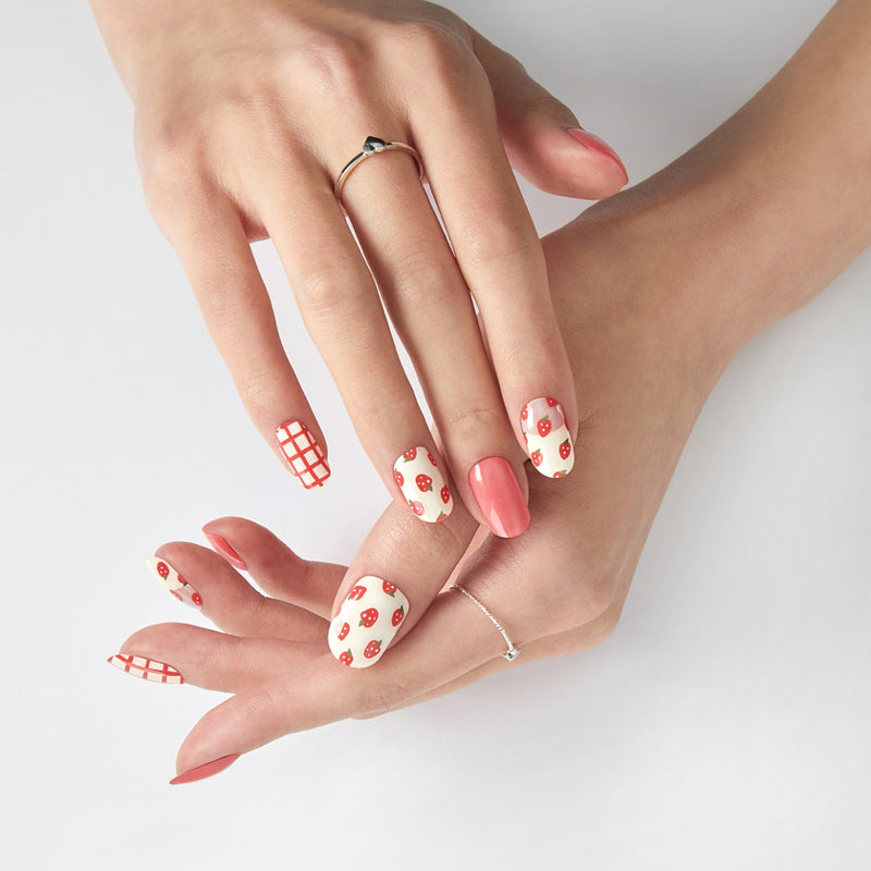 [BOTANIC GARDEN] GLAZE GEL NAIL – STRAWBERRY