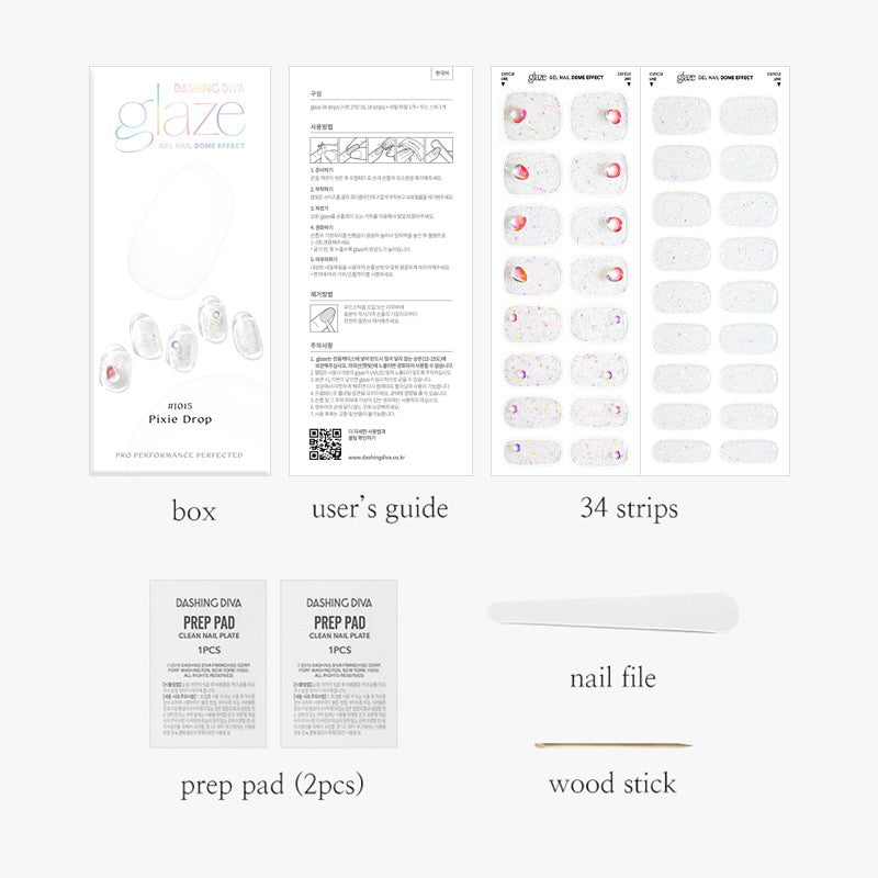 [JEWEL ON GLAZE] GLAZE GEL NAIL – PIXIE DROP