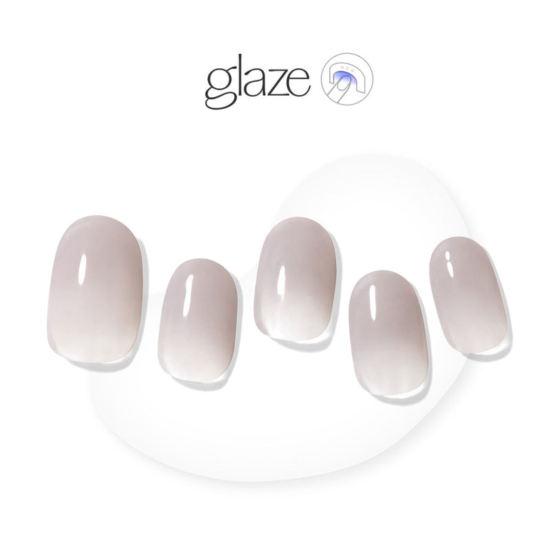 [ADE SYRUP] GLAZE GEL NAIL – GREY FOG