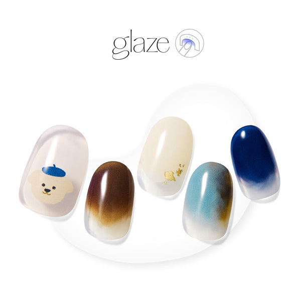 [APRIL COLLECTION] GLAZE GEL NAIL – ARTIST PUPPY