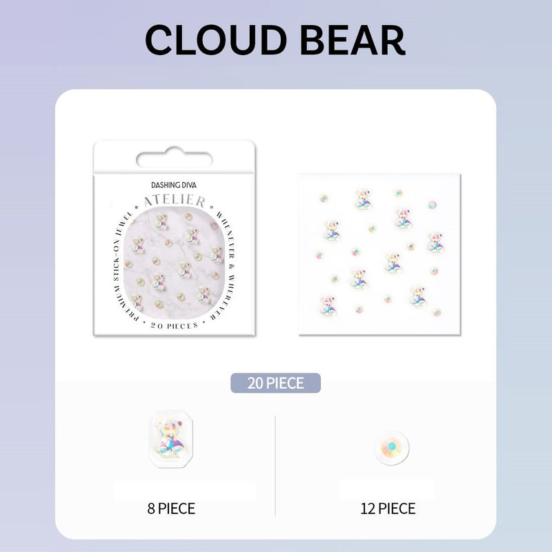 [NAIL ART DECO] ATELIER - CLOUD BEAR