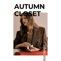 [AUTUMN CLOSET] GLOSS GEL NAIL STICKER - ANGORA KNIT