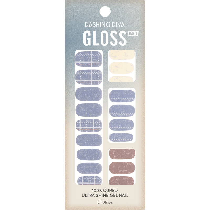 [AUTUMN CLOSET] GLOSS GEL NAIL STICKER - ANGORA TOUCH