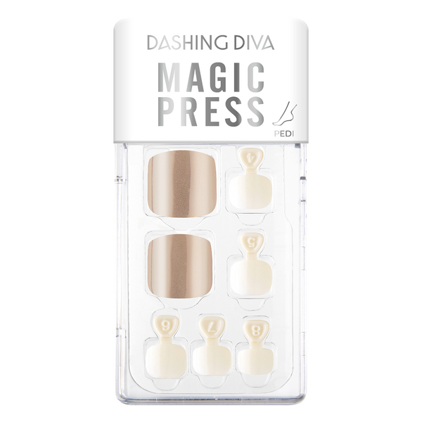 [MIRROR POWDER COLLECTION] MAGIC PRESS PEDI - GOLD MIRROR