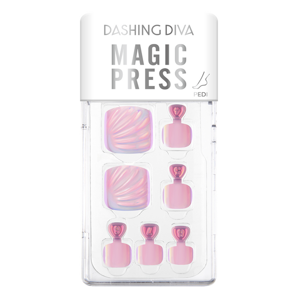 [MERMAID POWDER COLLECTION] MAGIC PRESS PEDI - PINK MERMAID