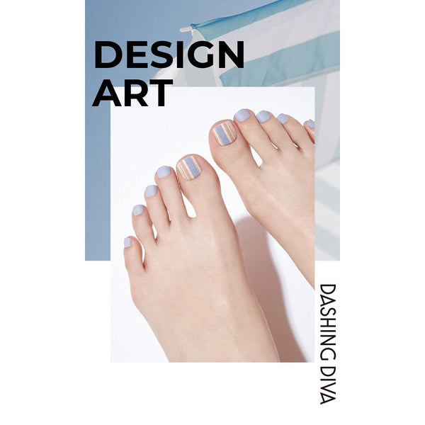 [DESIGN ART COLLECTION] MAGIC PRESS PEDI - RESORT STRIPE