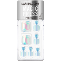 [GLASS NAIL COLLECTION] MAGIC PRESS PEDI - AQUA ICE SHINE