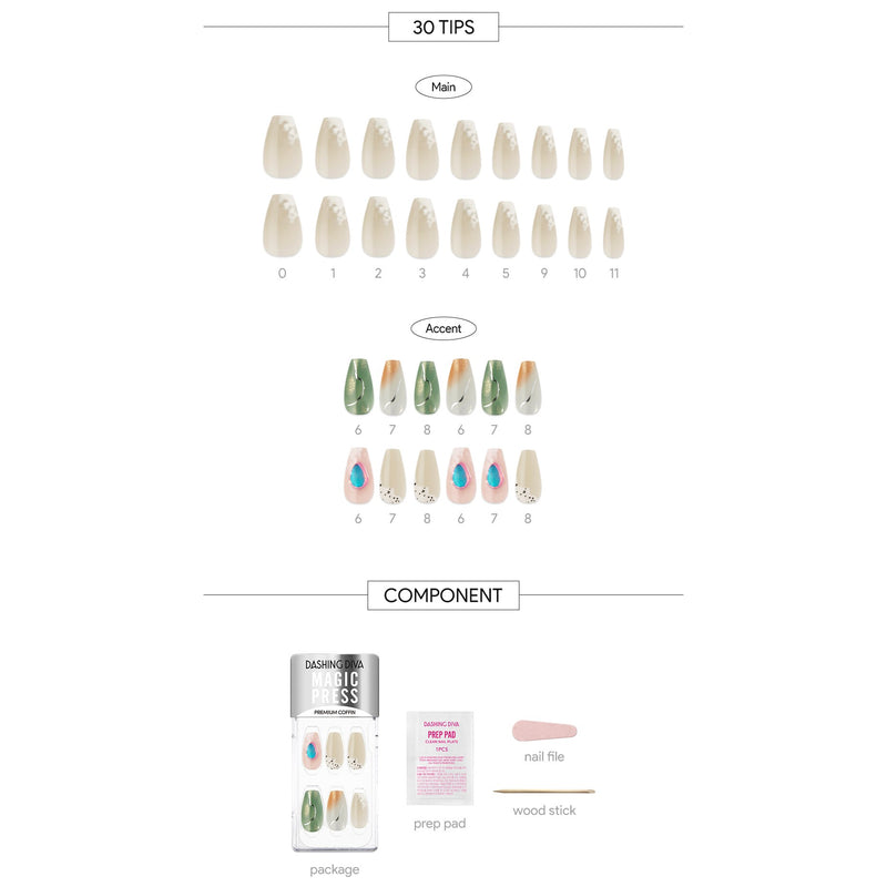 [CRUSH ON YOU] MAGIC PRESS NAIL - AURORA IMPACT