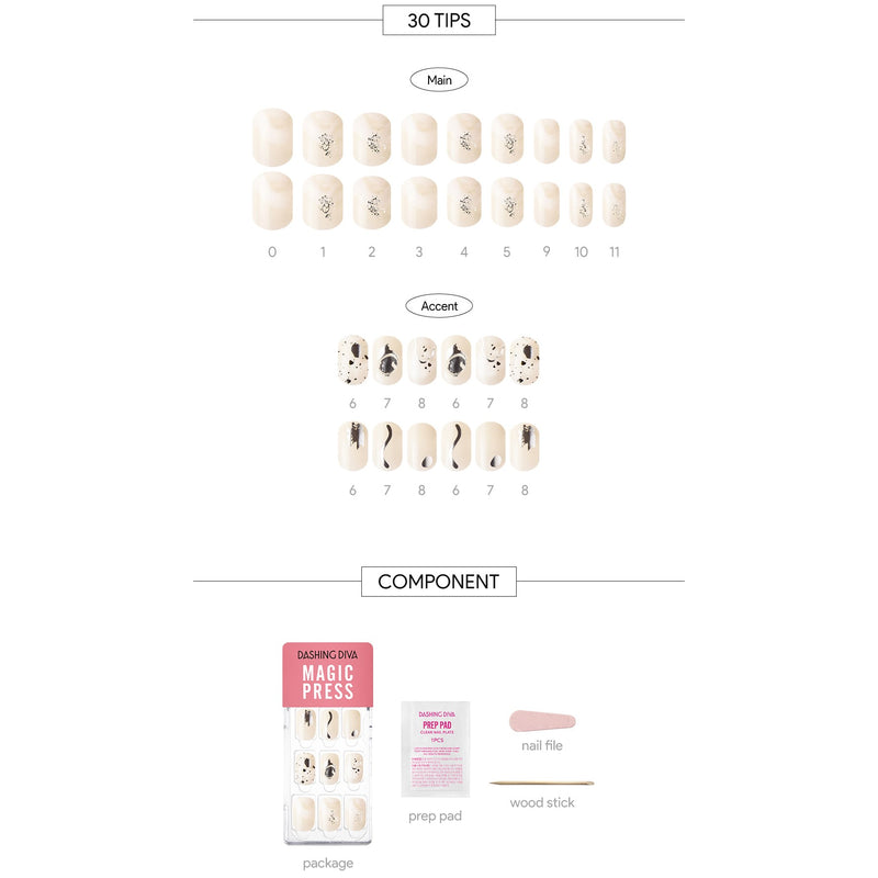 [WEDDING RING] MAGIC PRESS NAIL - SO INTO YOU