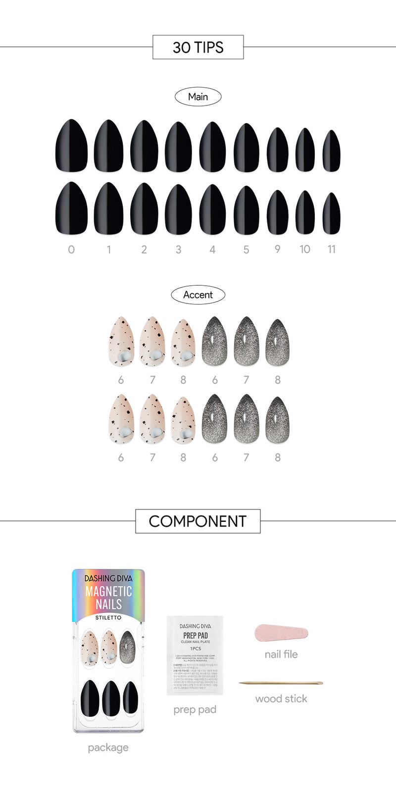 [FANCY ME] MAGIC PRESS NAIL - CHIC AURA