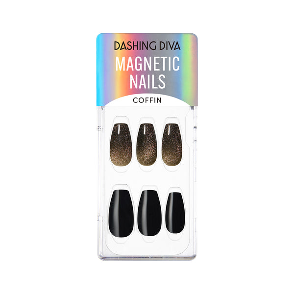 [ROYAL PALACE] MAGIC PRESS NAIL - BLACK SORBET