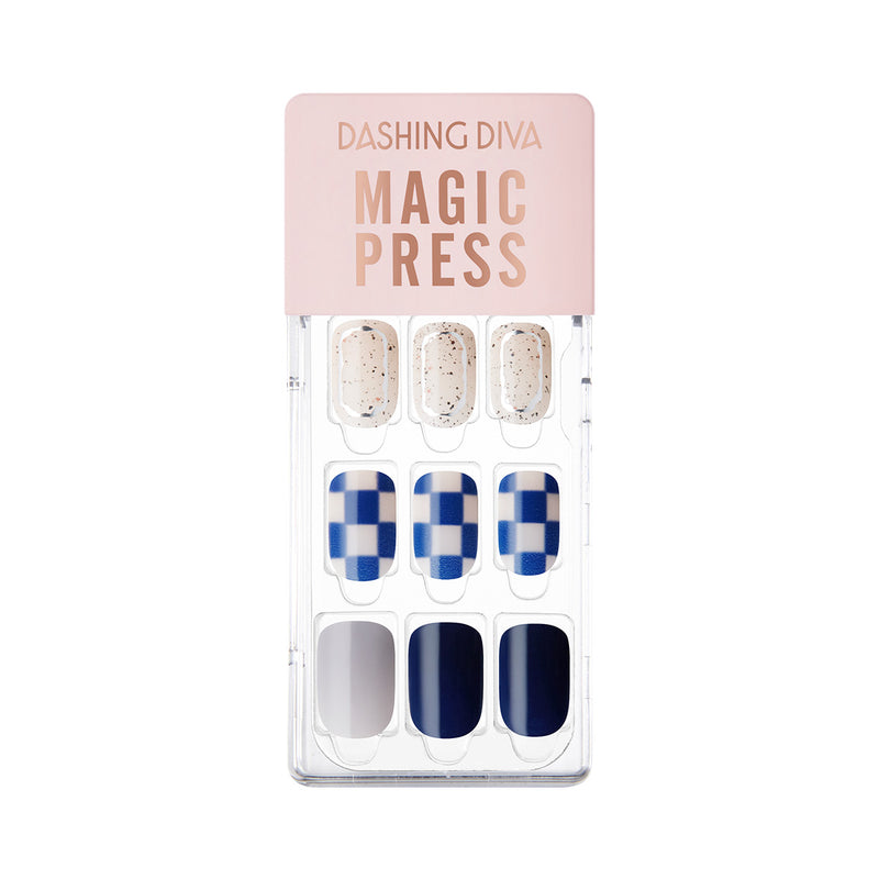 [FANCY ME] MAGIC PRESS NAIL - CHECK SUIT