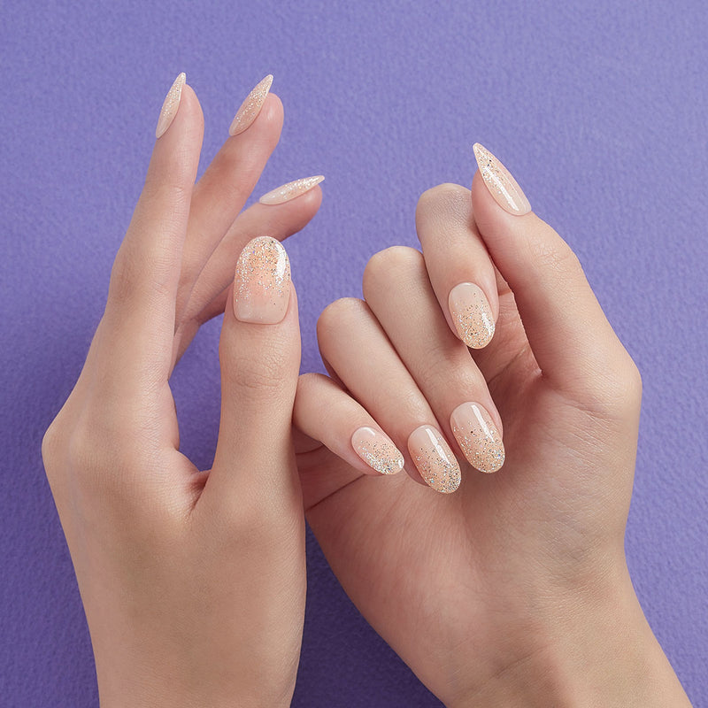 [ROYAL PALACE] MAGIC PRESS NAIL - GOLD SHOWER