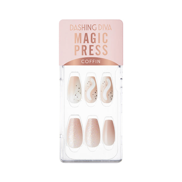 [SECRET PARTY] MAGIC PRESS NAIL - WAVE CREAM