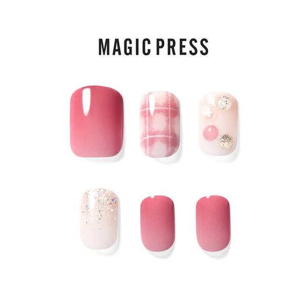 [LOVELY DAY] MAGIC PRESS NAIL - LOVE ROSIE