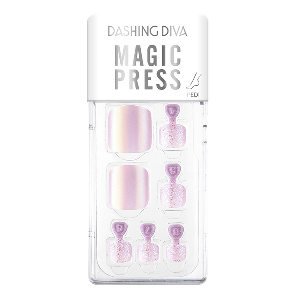 [GLOW UP] MAGIC PRESS PEDICURE - MILKY PURPLE SHINE