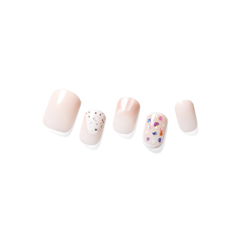 [CORAL BEACH] MAGIC PRESS NAIL - TERRAZZO CANDY