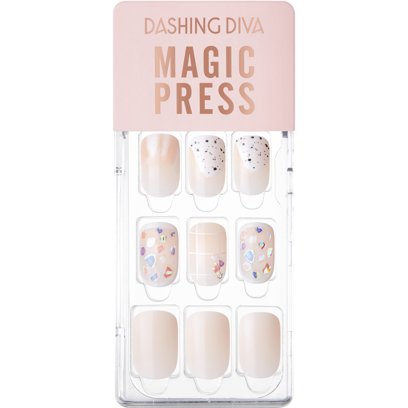 [CORAL BEACH] MAGIC PRESS NAIL - TERRAZZO CANDY