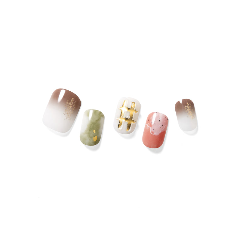 [CORAL BEACH] MAGIC PRESS NAIL - COLOURFUL TOYS