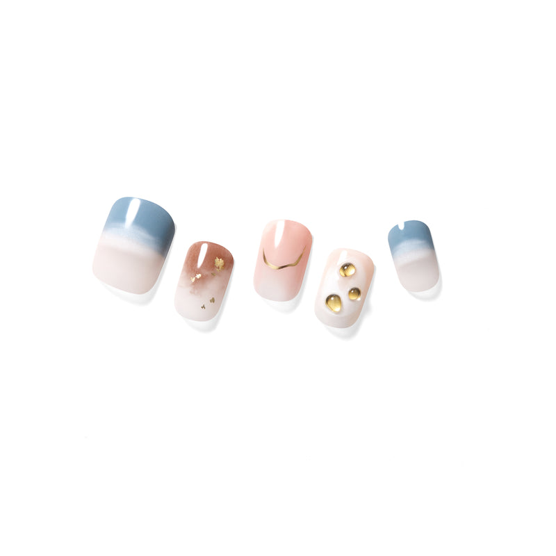 [CORAL BEACH] MAGIC PRESS NAIL - CORAL NUANCE