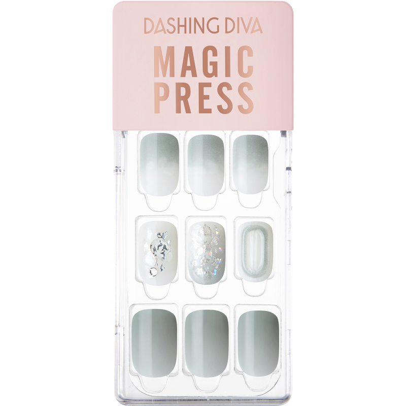 [CHRISTMAS NIGHT] MAGIC PRESS NAIL - ASH GREEN