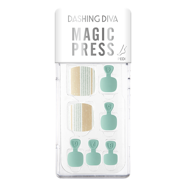 [RESORT VACANCE] MAGIC PRESS PEDI - COZY STRIPE