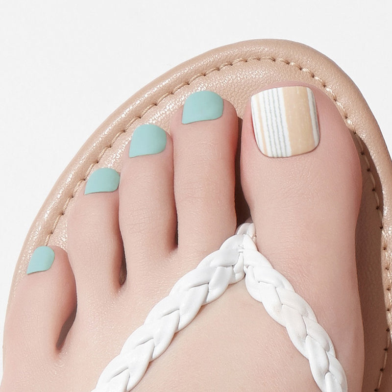 [RESORT VACANCE] MAGIC PRESS PEDI - COZY STRIPE