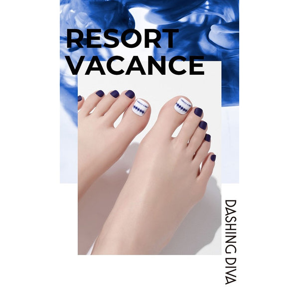 [RESORT VACANCE] MAGIC PRESS PEDI - MODERN TIE DYE