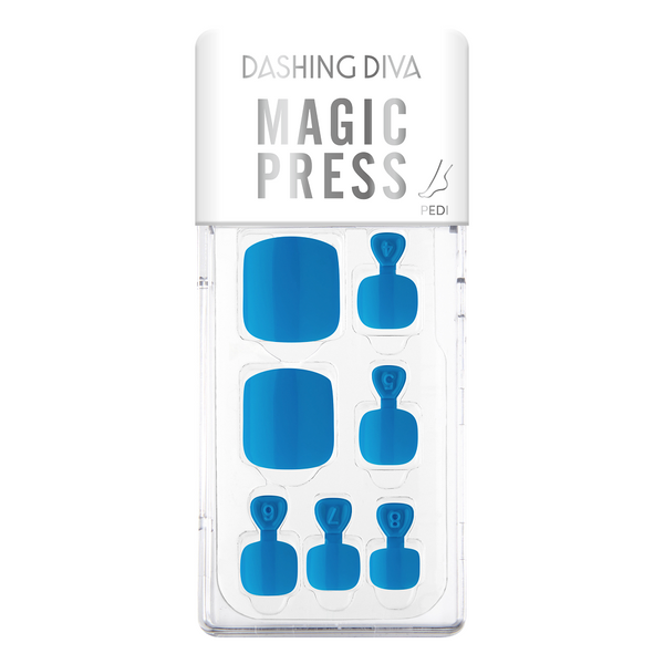 [BLUE COLLECTION] MAGIC PRESS PEDI - IRIS BLUE