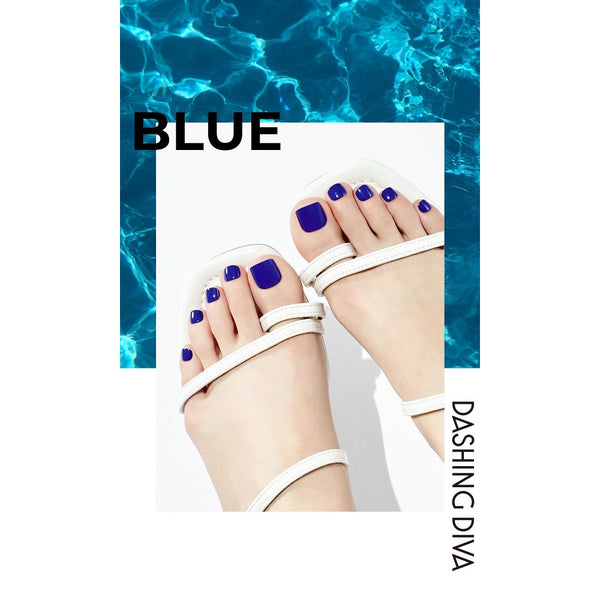 [BLUE COLLECTION] MAGIC PRESS PEDI - DEEP BLUE