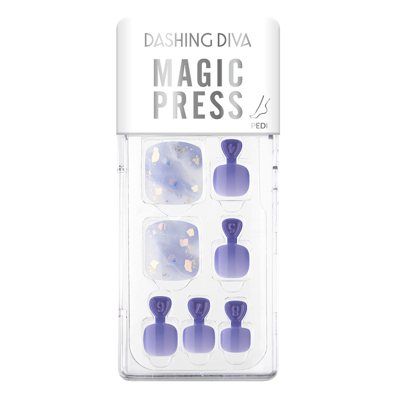 [BLUE COLLECTION] MAGIC PRESS PEDI - BLUE COTTON