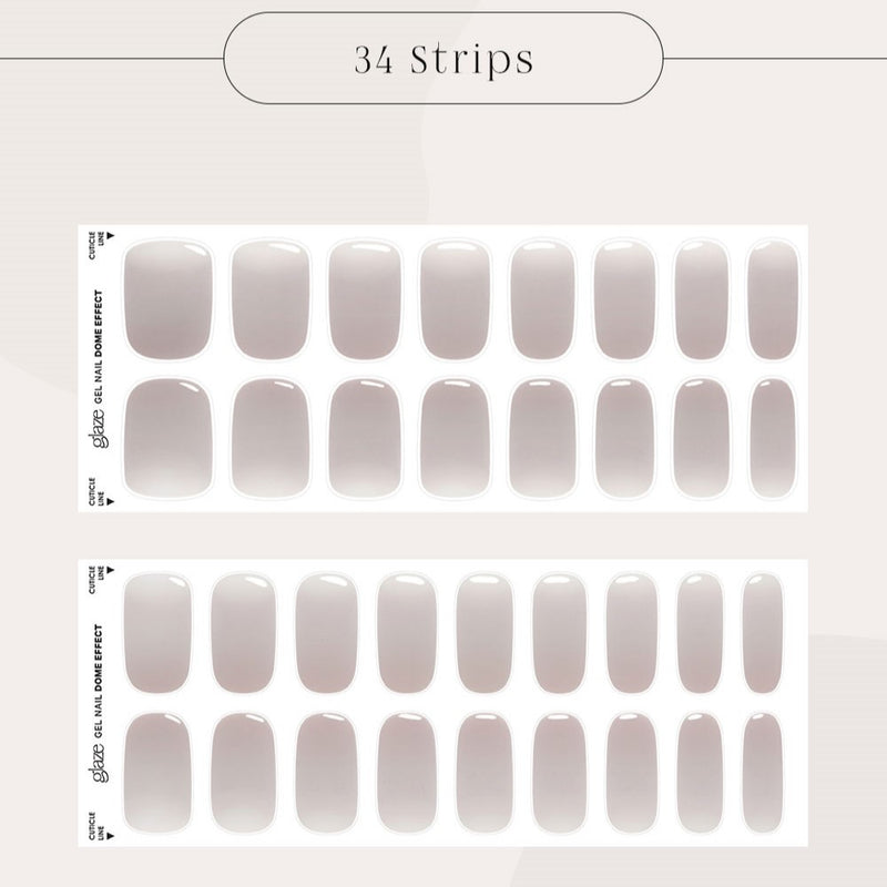 [ADE SYRUP] GLAZE GEL NAIL – GREY FOG