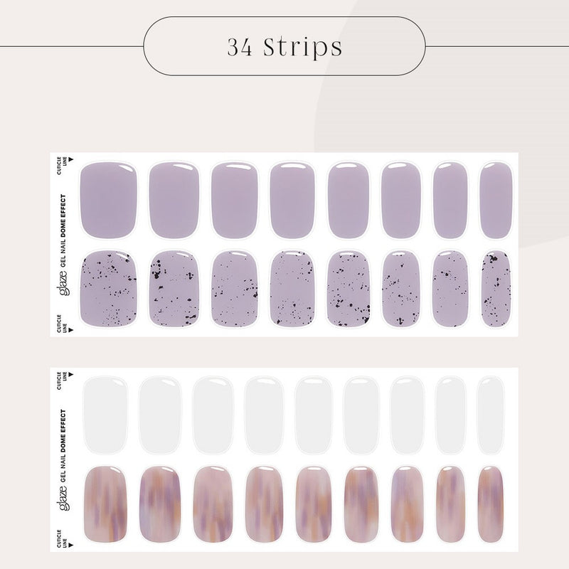 [POPPING PAINTING] GLAZE GEL NAIL – LAVENDER LATTE