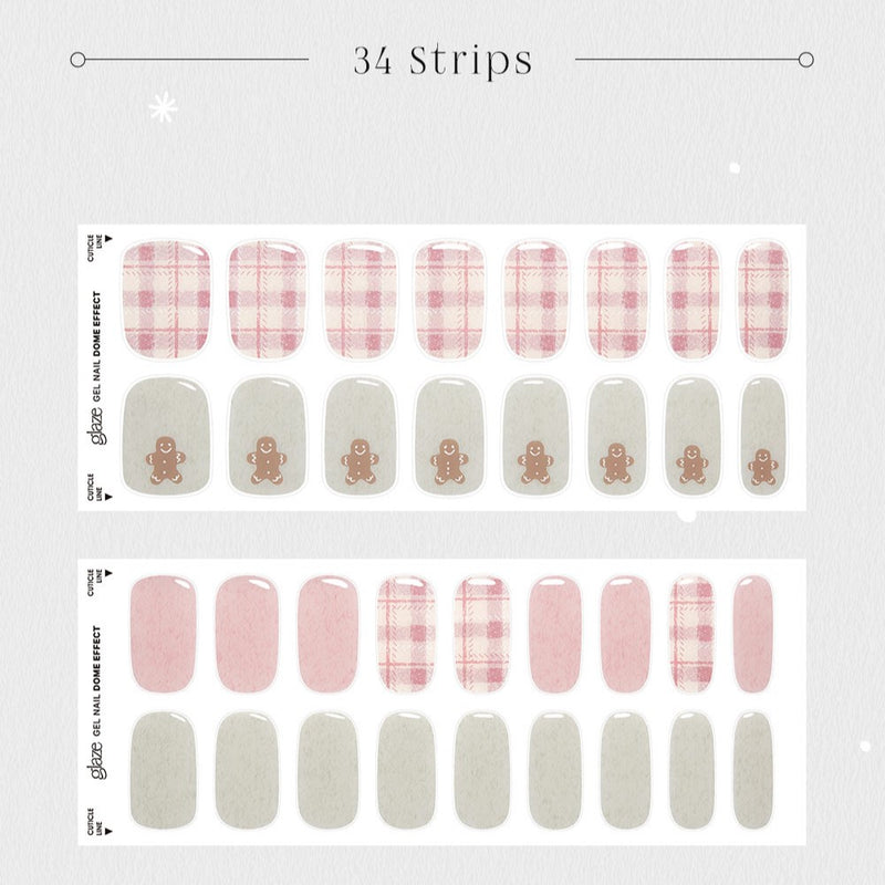 [SANTA IS COMING] GLAZE GEL NAIL – COOKIE
