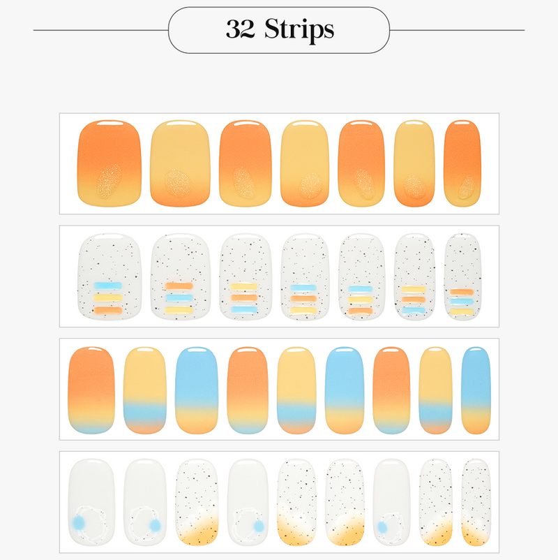 [AFTERNOON SUNSET] GLAZE GEL NAIL – AFTERNOON SUNSET