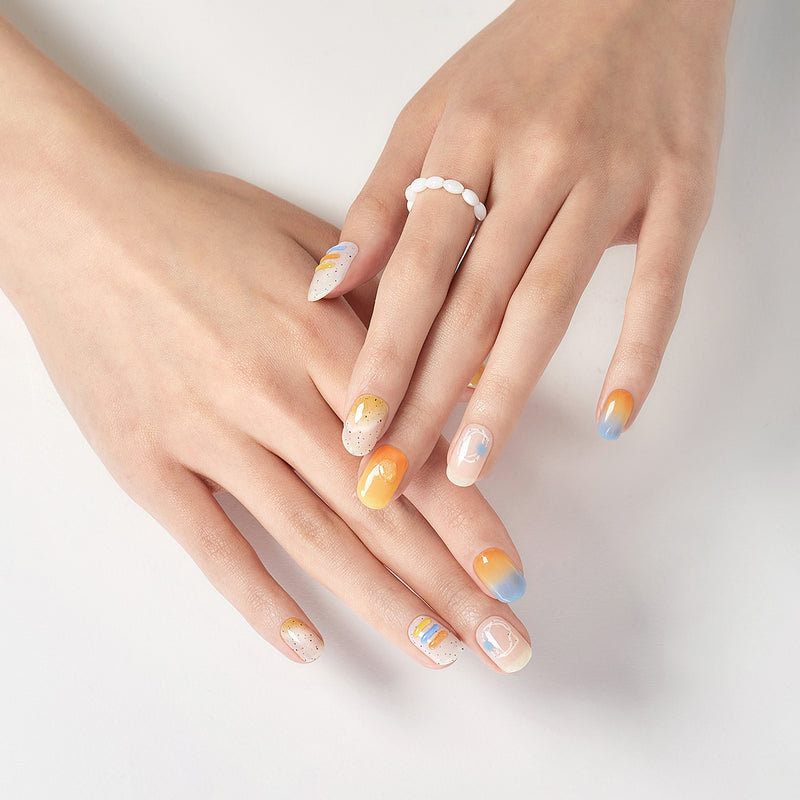 [AFTERNOON SUNSET] GLAZE GEL NAIL – AFTERNOON SUNSET