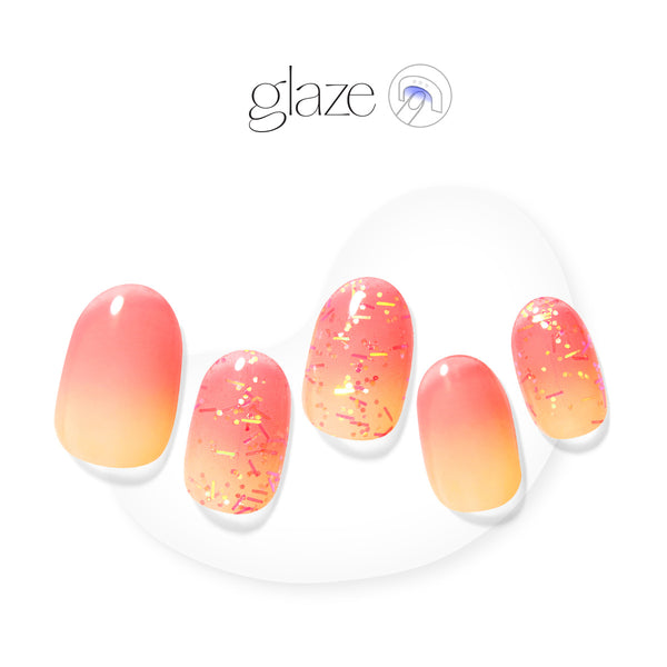 [AFTERNOON SUNSET] GLAZE GEL NAIL – GRAPEFRUIT ADE