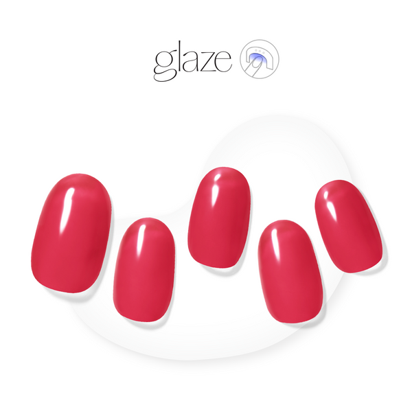 [FULL BODY] GLAZE GEL NAIL – TRUE RED