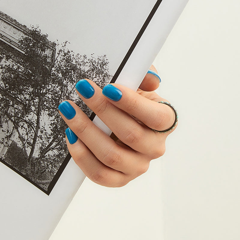 [SIMPLE NEAT] GLAZE GEL NAIL – SEE THROUGH BLUE