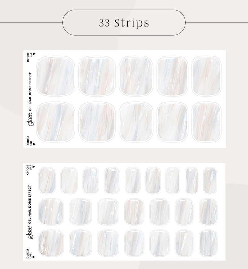 [MARBLE EFFECT] GLAZE GEL PEDI – SEPTEMBER WIND