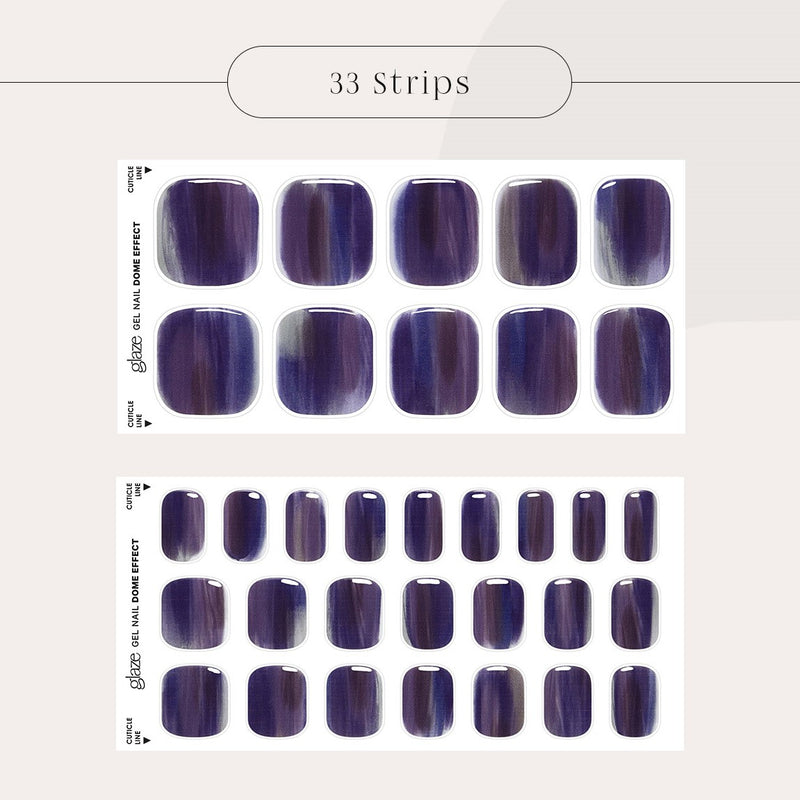 [MARBLE EFFECT] GLAZE GEL PEDI – DEEP TOUCH