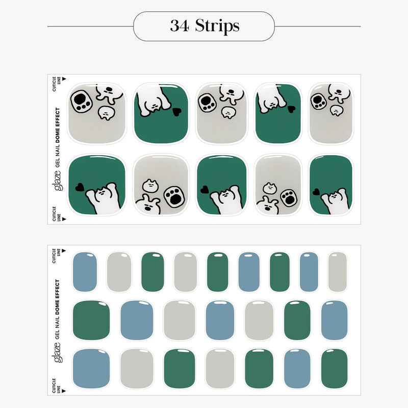 [INAPSQUARE COLLECTION] GLAZE GEL PEDI – SO SO PEDI