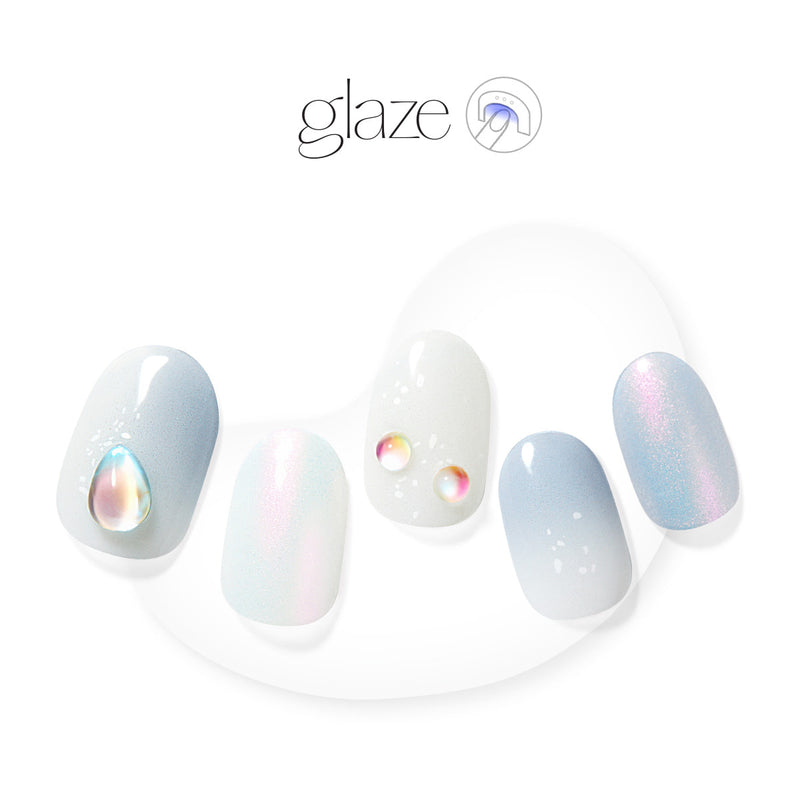 [GLINT&GLOW] GLAZE GEL NAIL – SNOW BLING