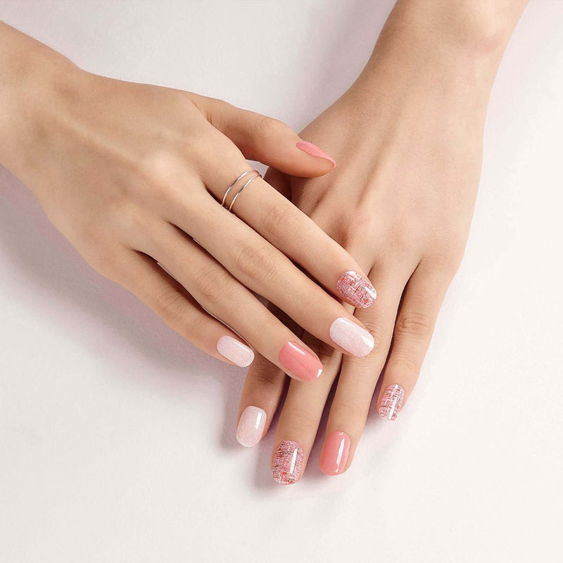 [GLAZE LIKE DIVA] GLAZE GEL NAIL – ROSY TWEED