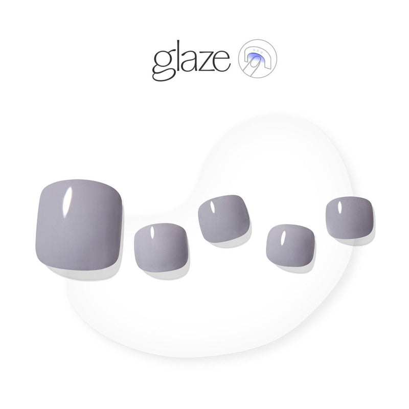 [FULL COLOUR] GLAZE GEL PEDI – MISTY NIGHT