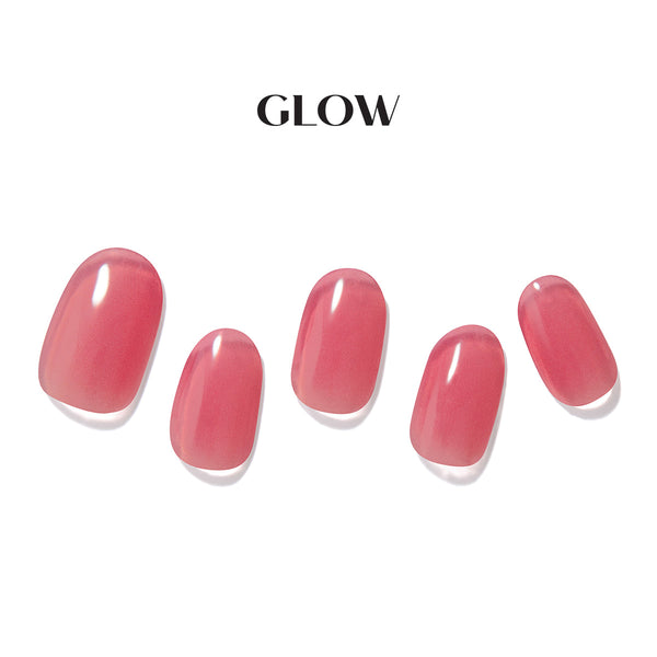 [COLOR & SYRUP] GLOW GEL NAIL – BERRY