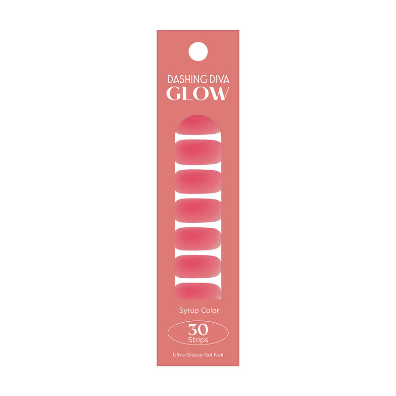 [COLOR & SYRUP] GLOW GEL NAIL – BERRY