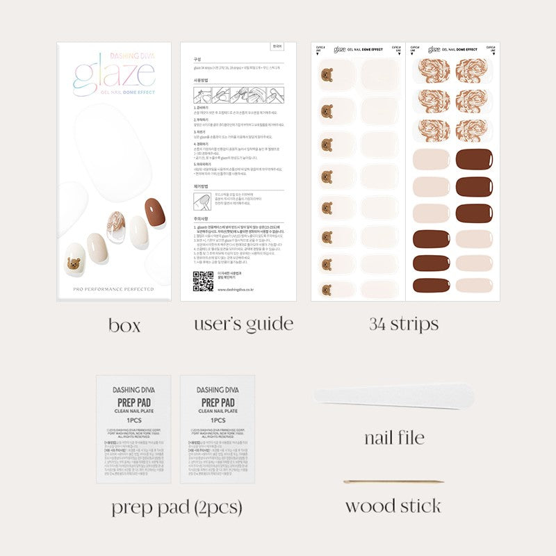 [CAFU EDITION] GLAZE GEL NAIL – CHOCO CAFU